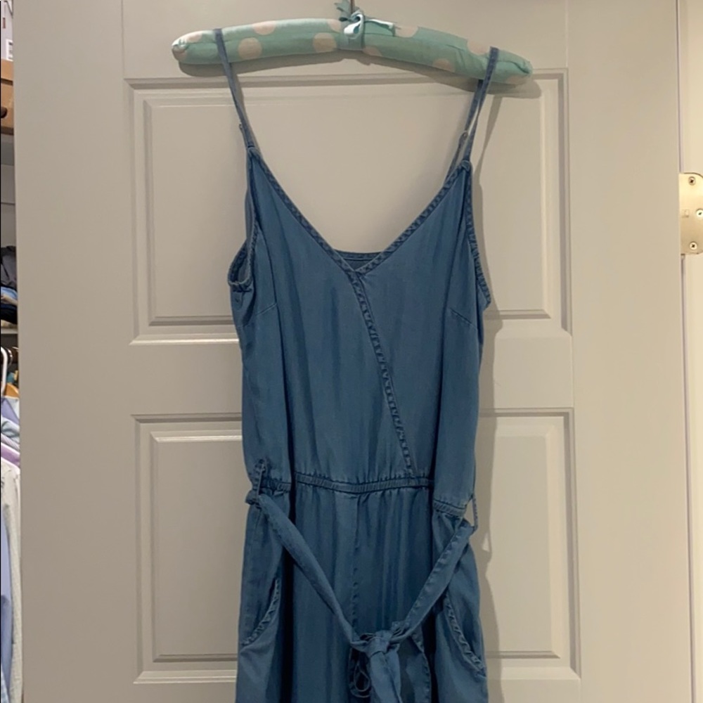 Denim Romper
